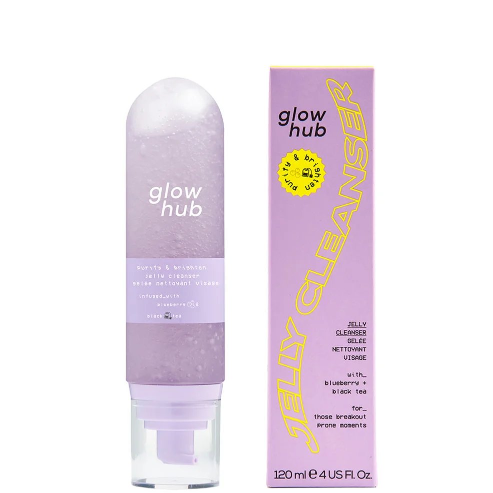 Glow Hub Purify & Brighten Jelly Cleanser 120ml Image 1