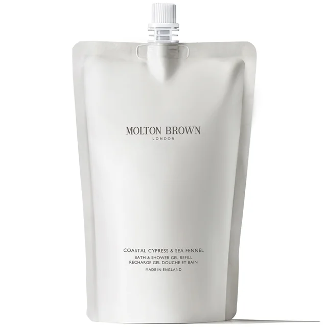 Molton Brown Coastal Cypress and Sea Fennel Bath and Shower Gel Refill 400ml