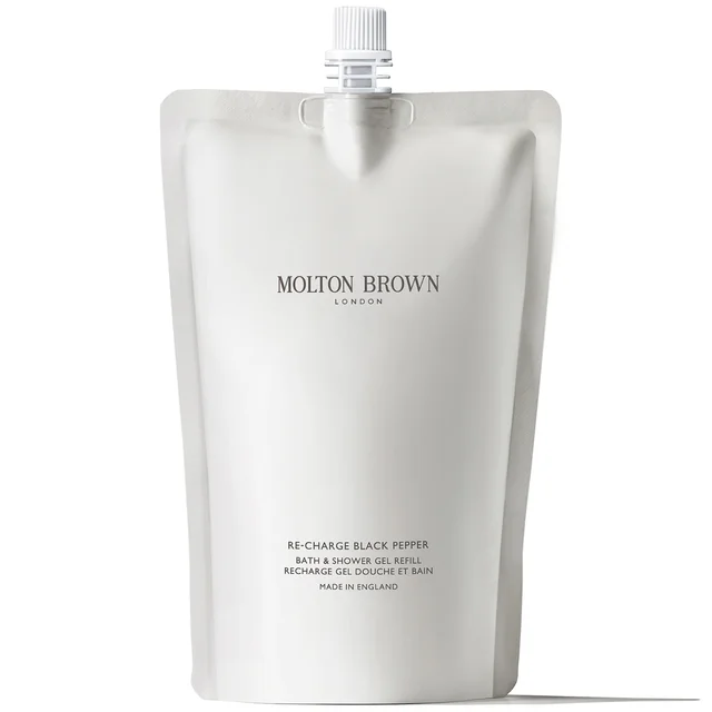 Molton Brown Re-charge Black Pepper Bath and Shower Gel Refill 400ml