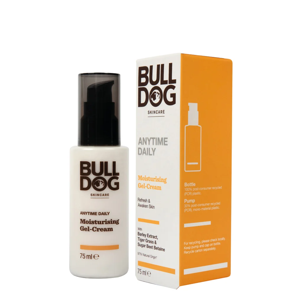 Bulldog Skincare for Men Anytime Daily Moisturising Gel 75ml Image 1