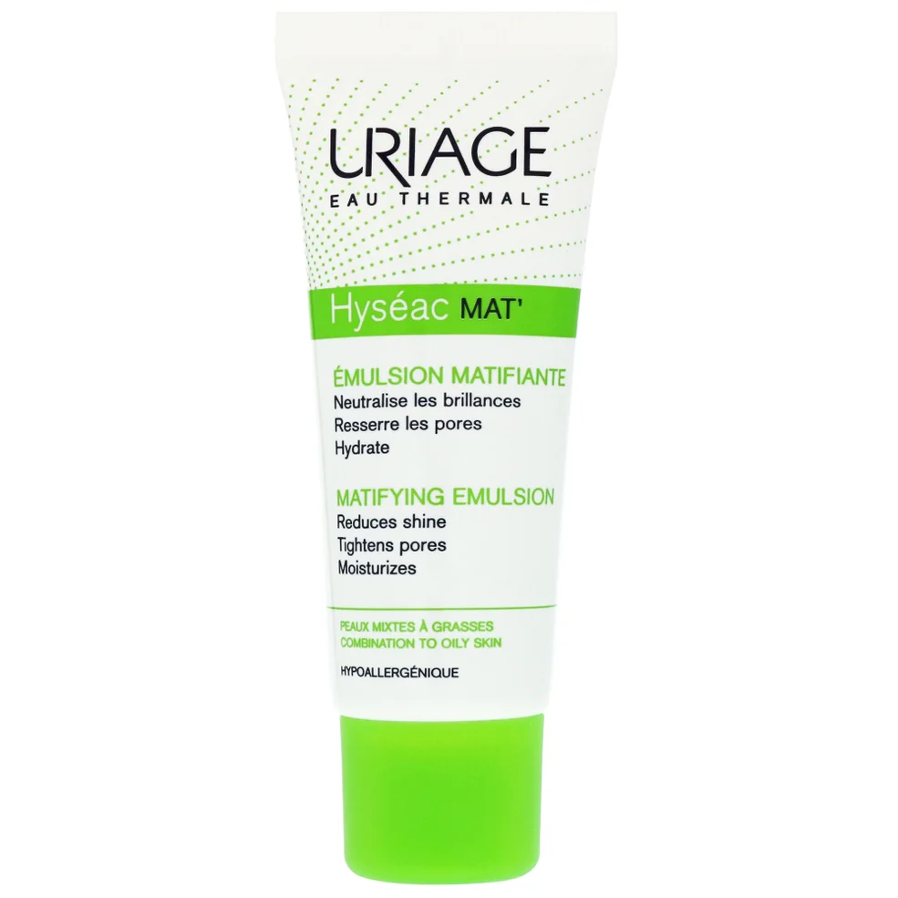 Uriage Eau Thermale Hyséac Mat' Mattifying Care for Combination to Oily Skin 40ml Image 1