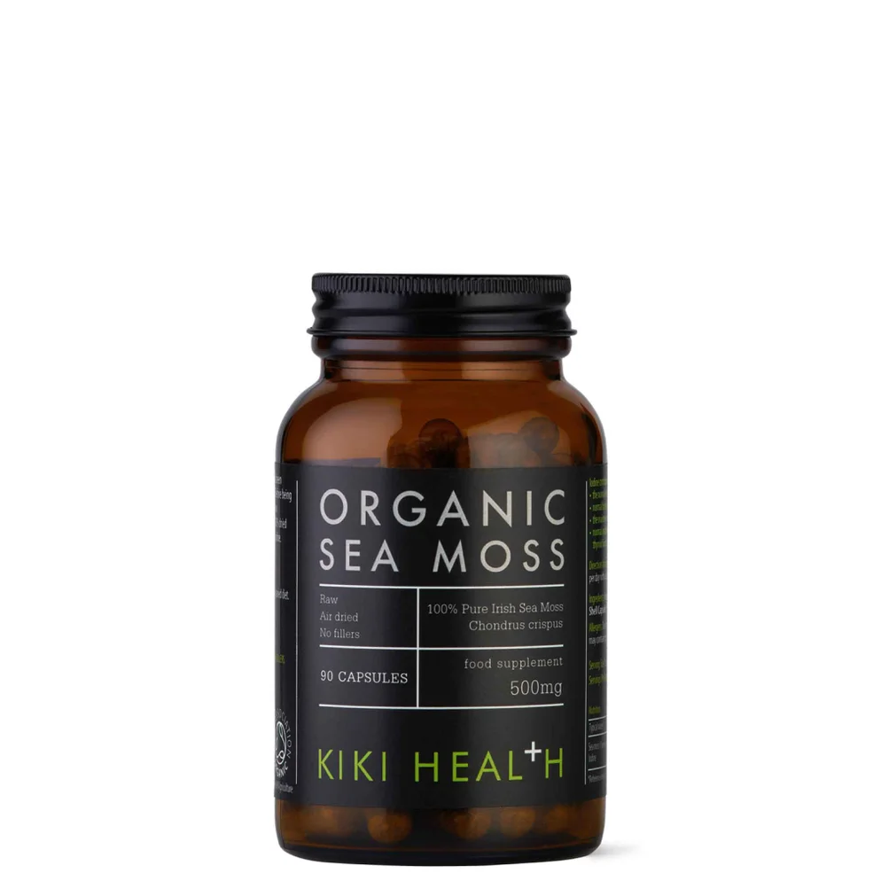 KIKI Health Organic Irish Sea Moss 90 Vegicaps Image 1