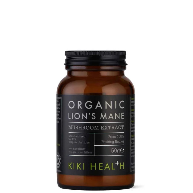 KIKI Health Organic Mushroom Extract Lion's Mane Powder 50g
