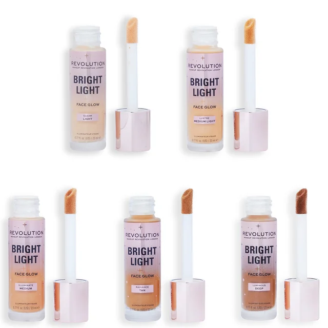 Revolution Bright Light Face Glow 23ml (Various Shades)