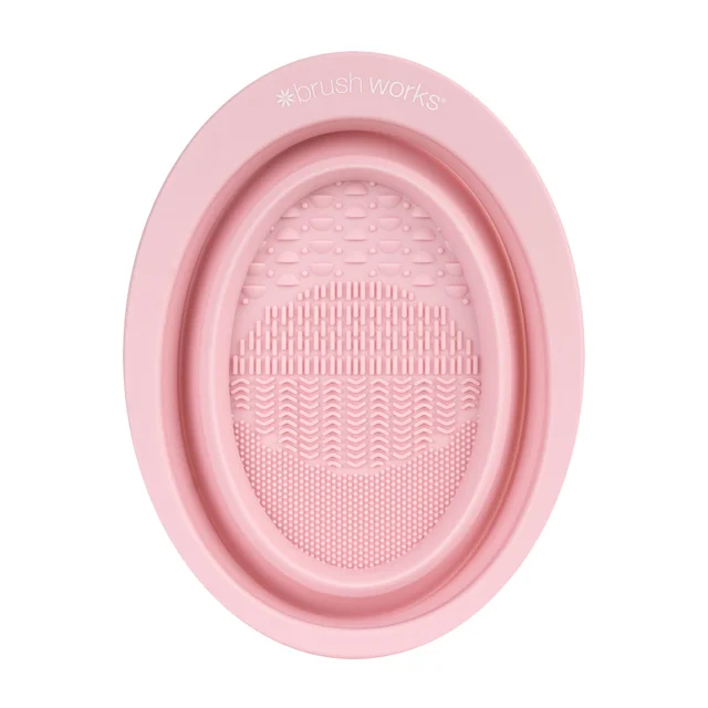 brushworks Silicone Makeup Brush Cleaning Bowl