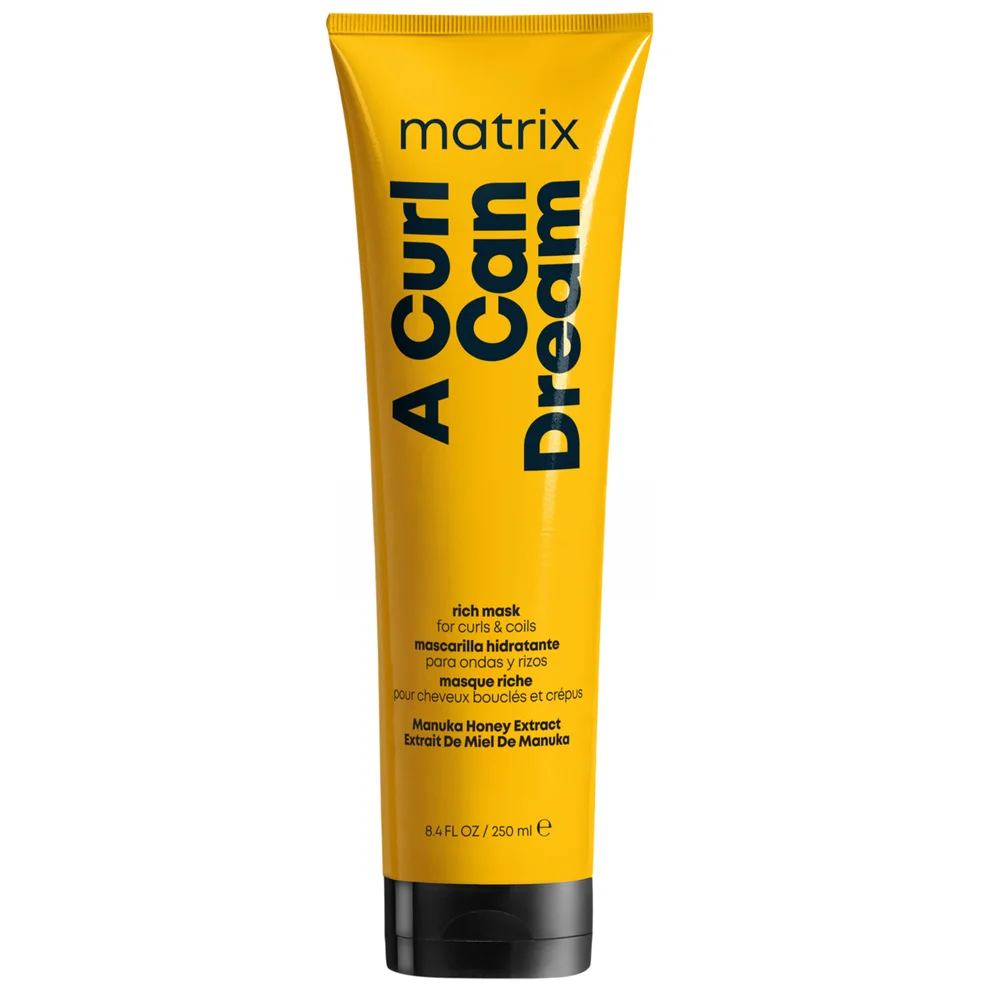 Matrix A Curl Can Dream Rich Hydrating Hair Mask for Curls and Coils 250ml Image 1