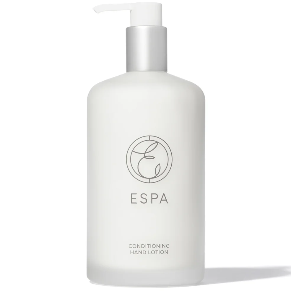 ESPA Bergamot and Jasmine Hand Lotion Glass Bottle 400ml Refillable Image 1