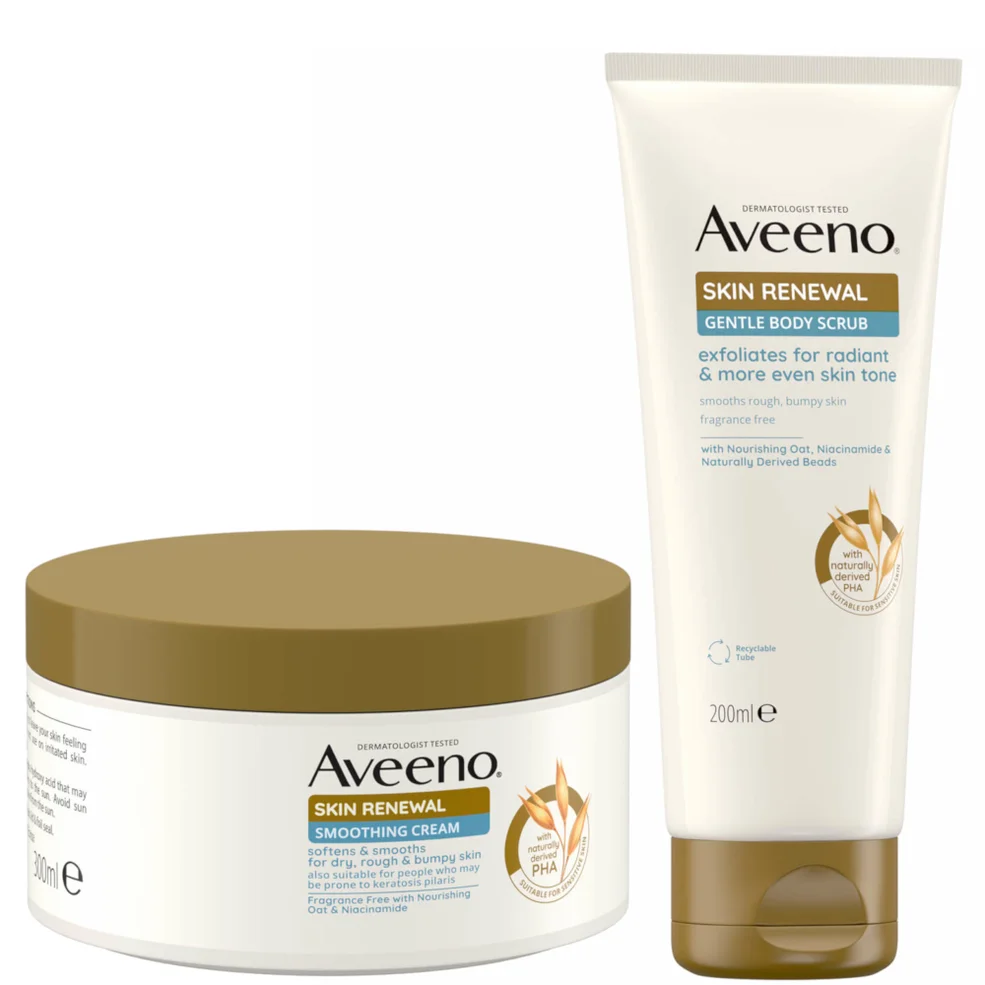 Aveeno Skin Renewal Smoother Skin Body Duo Image 1