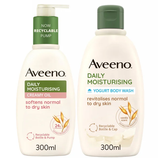Aveeno Scented Body Moisturising Duo