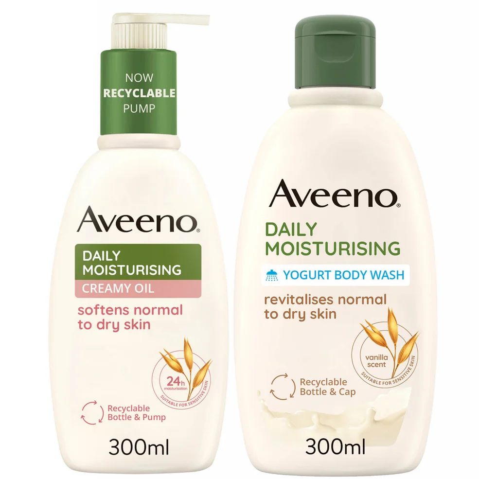 Aveeno Scented Body Moisturising Duo Image 1