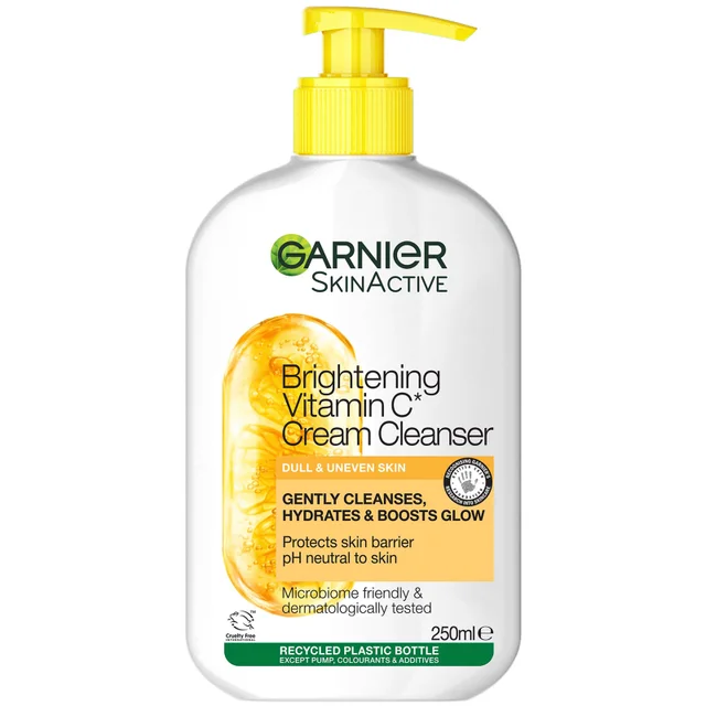 Garnier Skin Active Vitamin C Brightening Cream Cleanser 250ml
