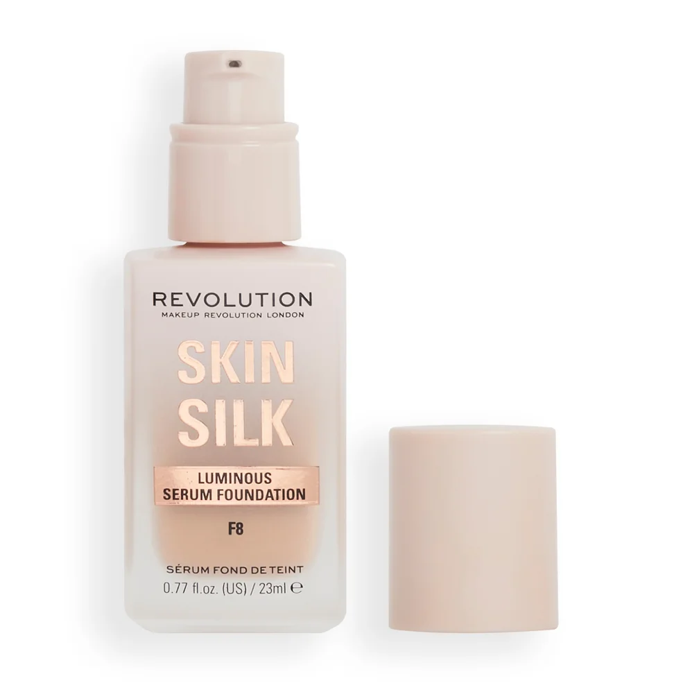 Makeup Revolution Silk Serum Foundation 23ml (Various Shades) Image 1