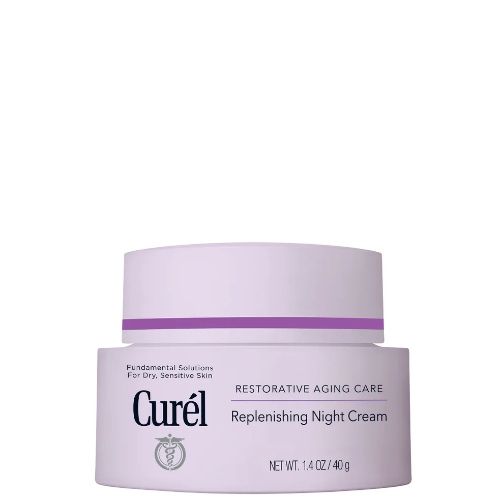 Curél Replenishing Night Cream for Dry, Sensitive Skin 40ml Image 1