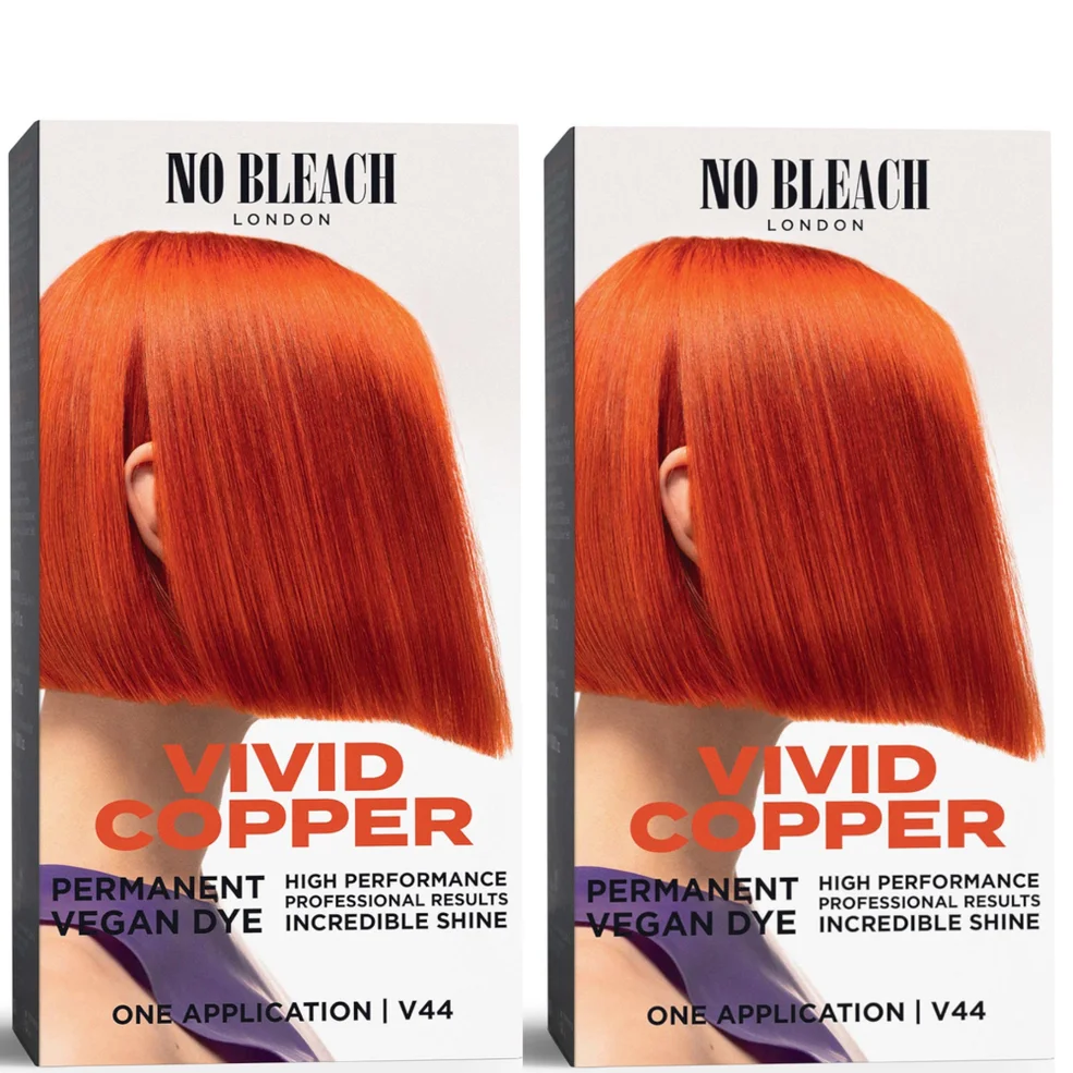 BLEACH LONDON Vivid Copper Permanent Kit Duo Image 1