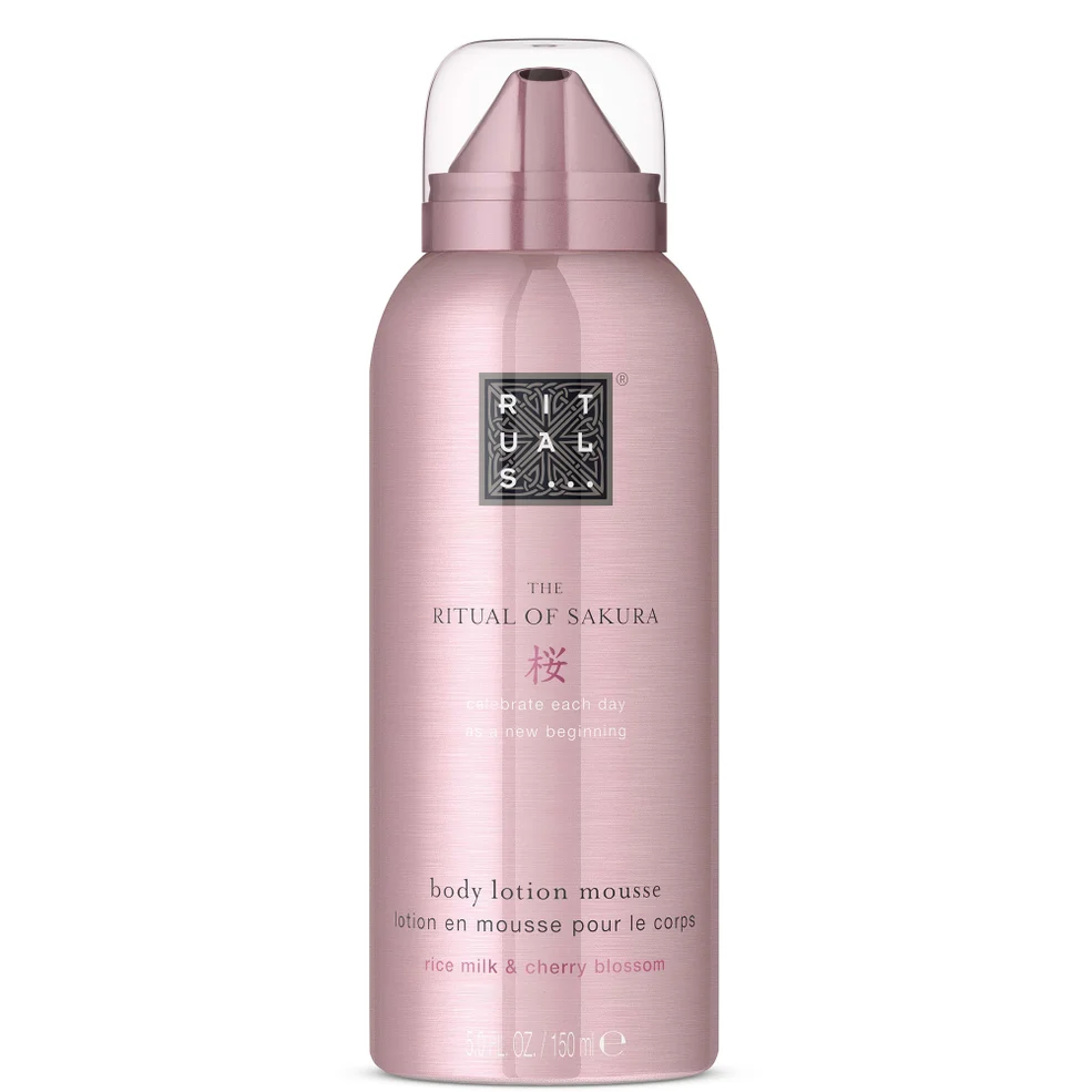 Rituals The Ritual of Sakura Rice Milk & Cherry Blossom Body Lotion Mousse 150ml Image 1