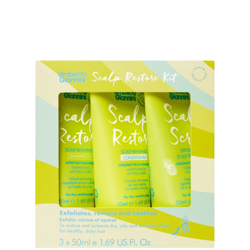 Umberto Giannini Scalp Starter Kit 3 x 50ml Image 1