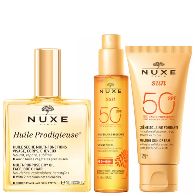 NUXE Summer Face and Body Bundle