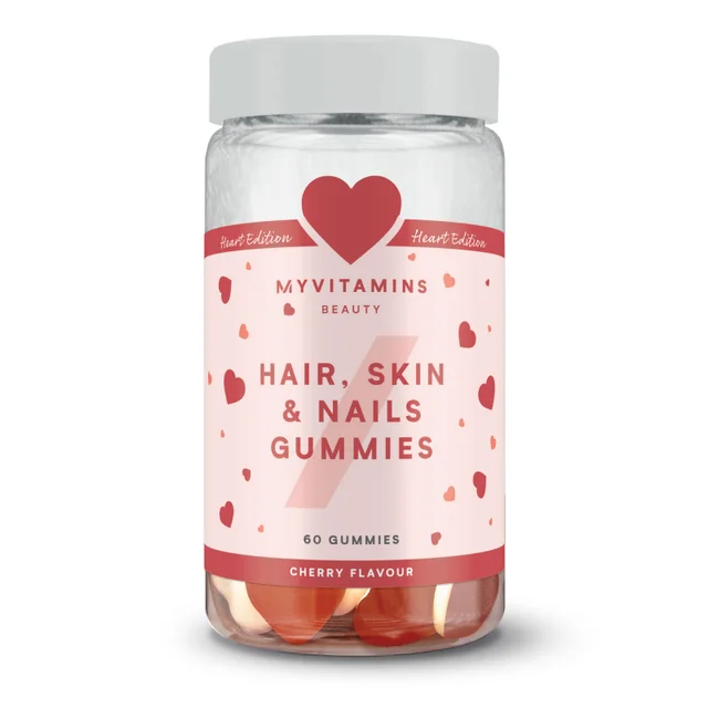 Myvitamins Hair Skin and Nails Gummies, Cherry (WE) (ALT)