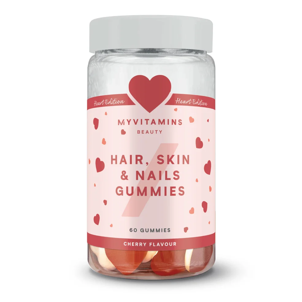 Myvitamins Hair, Skin & Nails Gummies, Cherry, 60 Gummies (WE) (ALT) Image 1