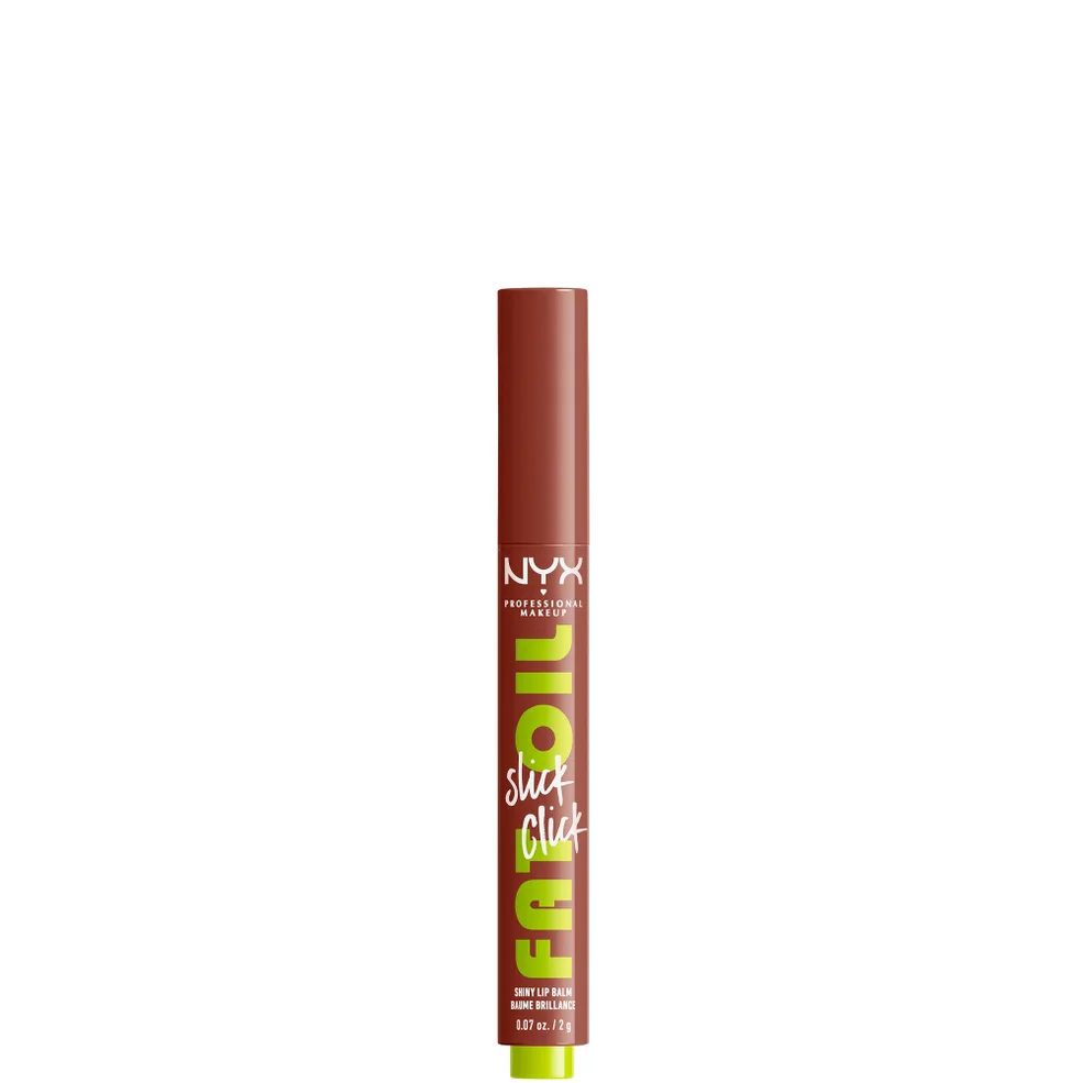 NYX Professional Makeup Fat Oil Slick Click Lip Balm 2ml (Various Shades) Image 1