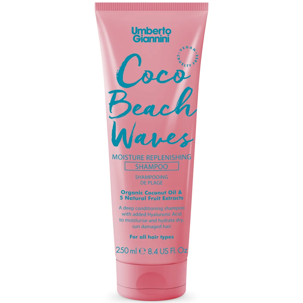 Umberto Giannini Coco Beach Waves Shampoo 250ml Image 1