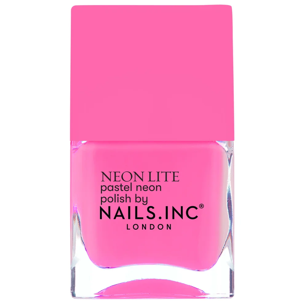 nails inc. Electric Parade Neon Lite Nail Polish 14ml Image 1