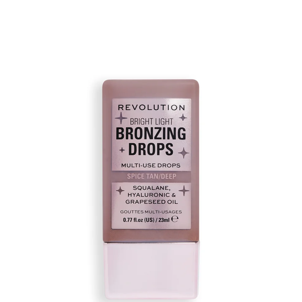 Makeup Revolution Bright Light Bronzing Drops Bronze (Various Shades) Image 1