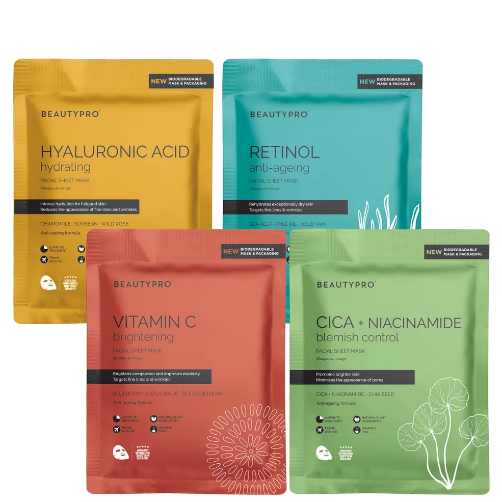 BEAUTYPRO Cult Classics Sheet Masks Image 1