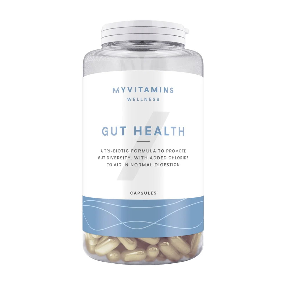 Myvitamins Gut Health Capsules, Unflavoured, 90 Capsules Image 1