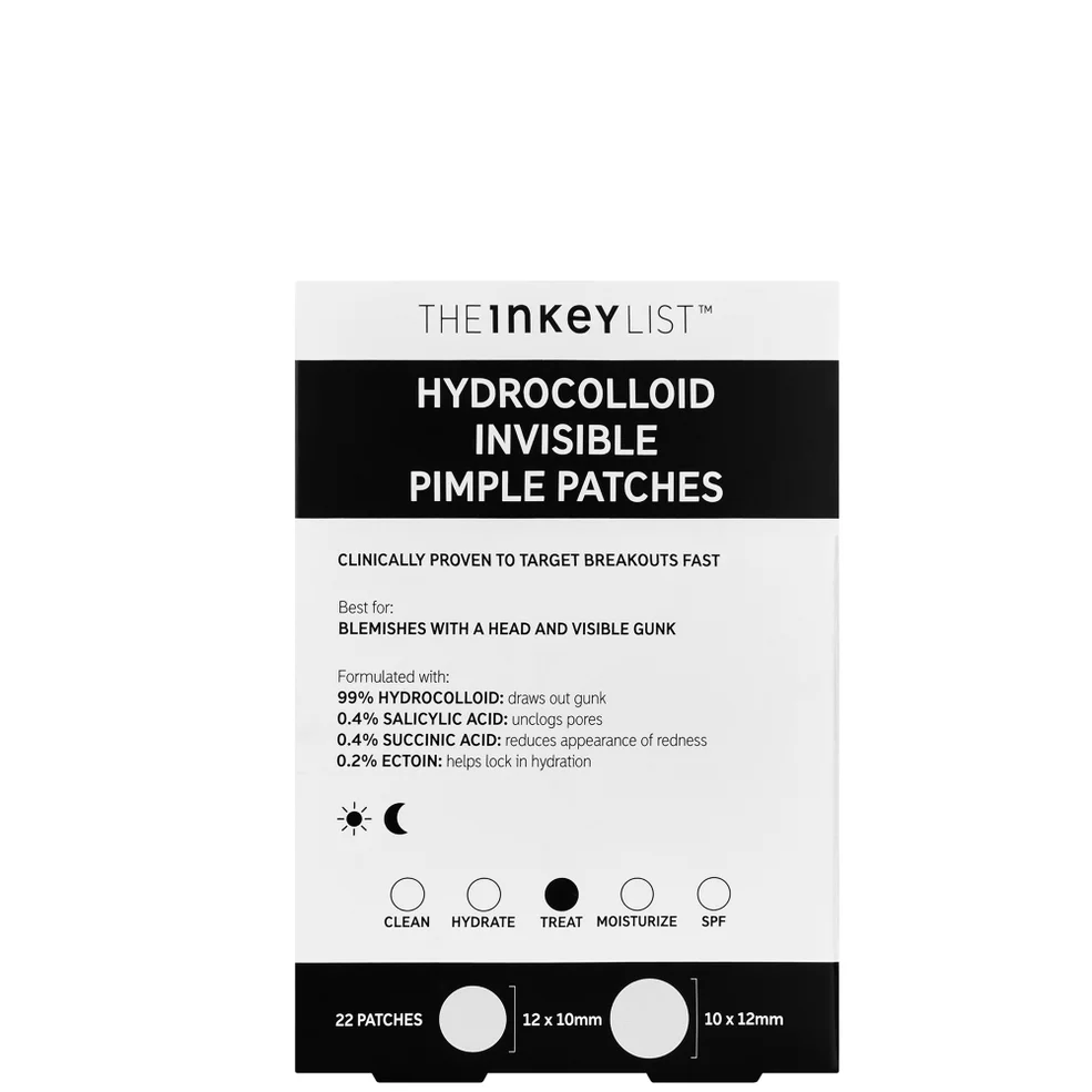 The INKEY List Hydrocolloid Invisible Pimple Patches (22 patches) Image 1