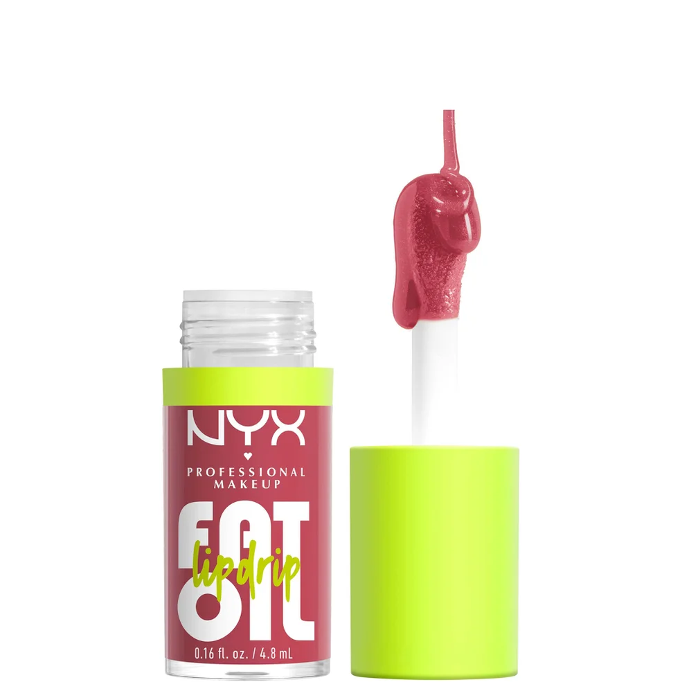 NYX Professional Makeup Fat Oil Lip Drip 12H Hydration Non-Sticky Finish Lip Gloss 4.8ml (Various Shades) Image 1