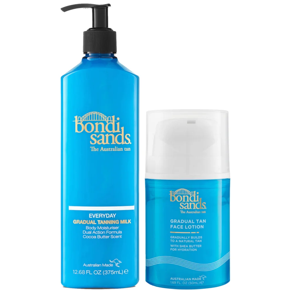 Bondi Sands Gradual Tanning Milk and Gradual Tanning Face Lotion Duo Image 1