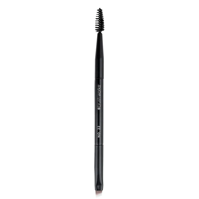 brushworks No. 22 Double Ended Brow Brush and Spoolie