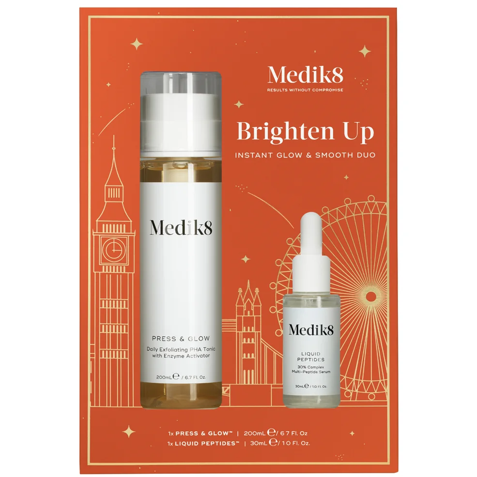 Medik8 Brighten Up Instant Glow and Smooth Duo Image 1