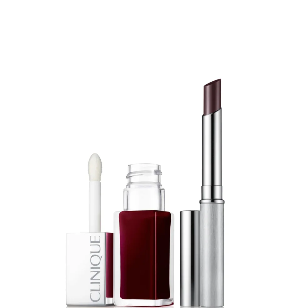 Clinique Limited-Edition Black Honey Almost Lipstick and Lip + Cheek Oil Duo Image 1