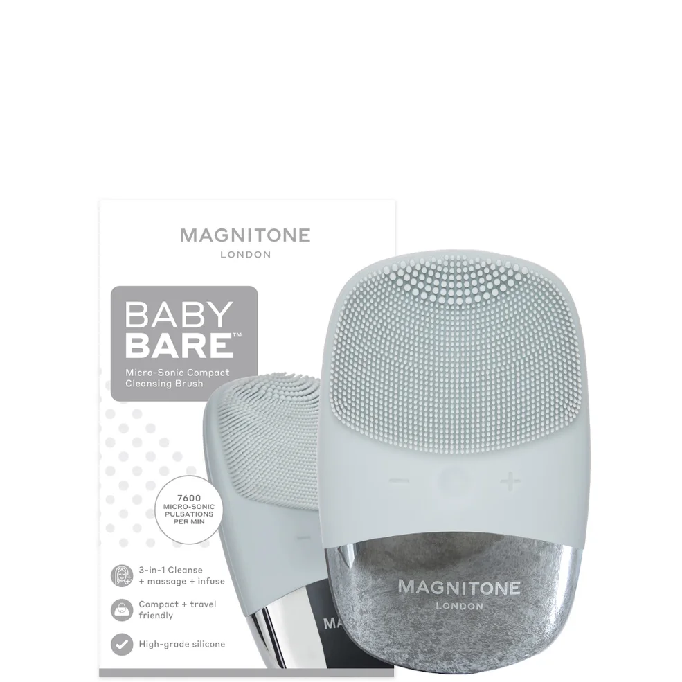 MAGNITONE London BabyBare Micro-Sonic Compact Cleansing Brush Image 1