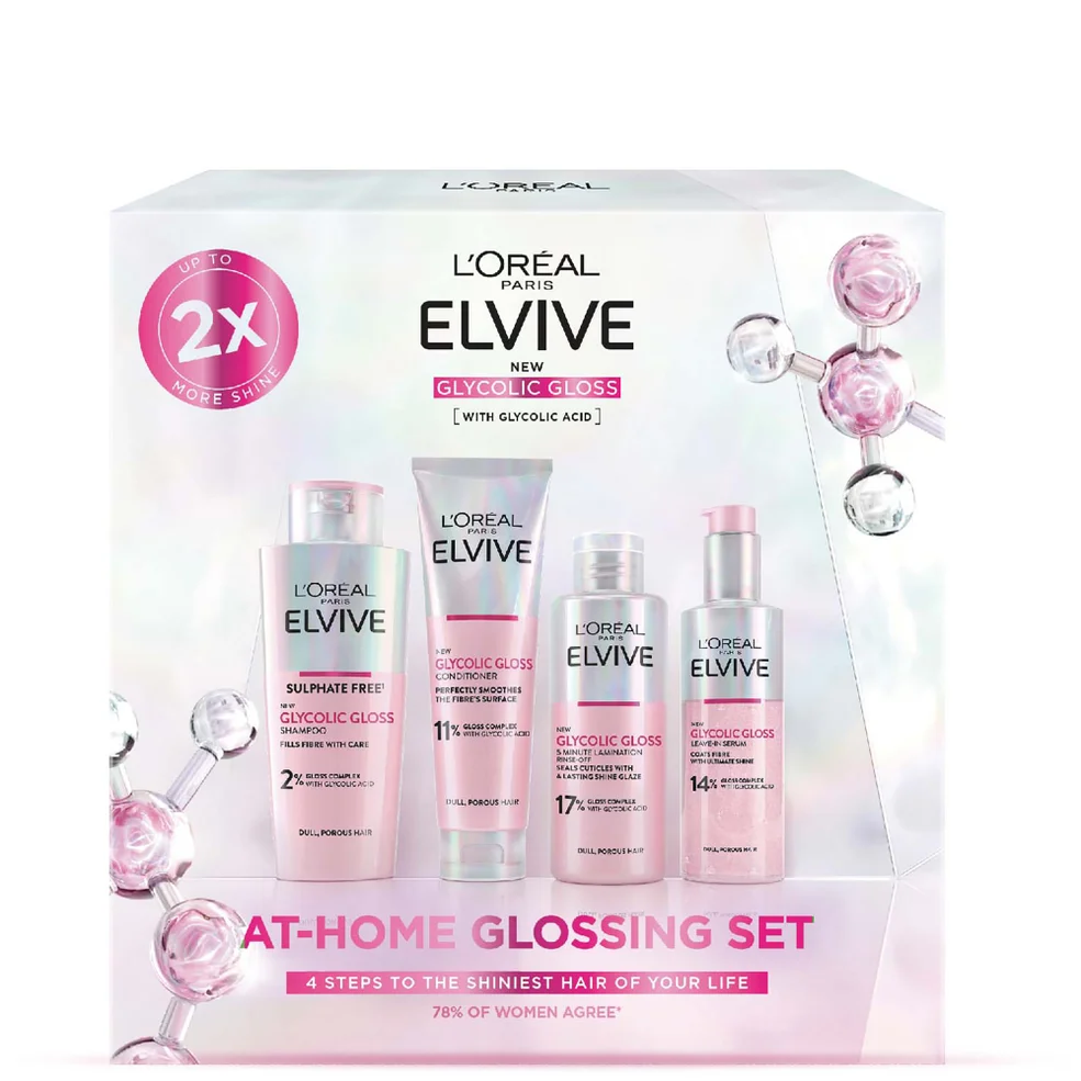 L'Oréal Paris Elvive At-Home Glossing Set Image 1