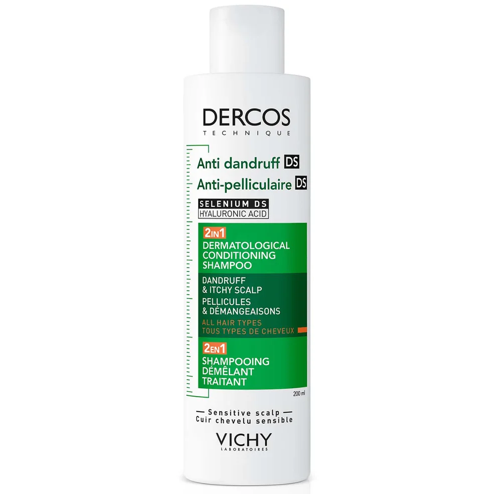 Vichy Dercos Anti-Dandruff 2in1 Dermatological Conditioning Shampoo 200ml Image 1