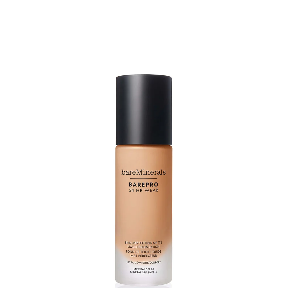 bareMinerals Barepro 24Hr Matte Comfort Liquid Foundation Mineral Spf20 30ml (various shades) Image 1