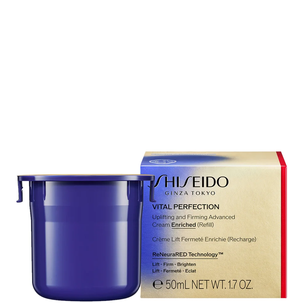 Shiseido Vital Perfection Uplifting and Firming Advanced Cream Enriched Refill 50ml Image 1