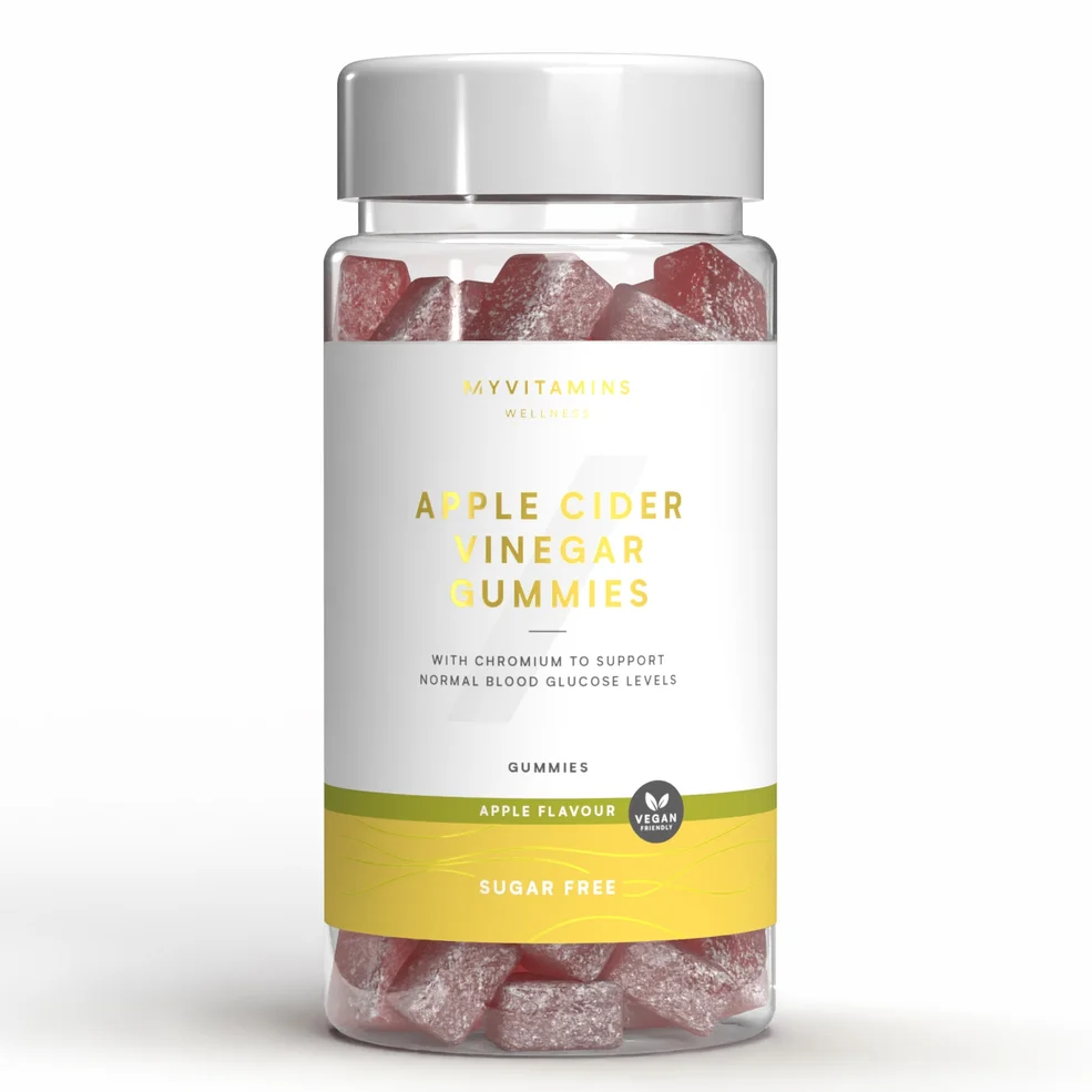 Myvitamins Sugar Free Apple Cider Vinegar, Apple, 60 Gummies, ALT Image 1