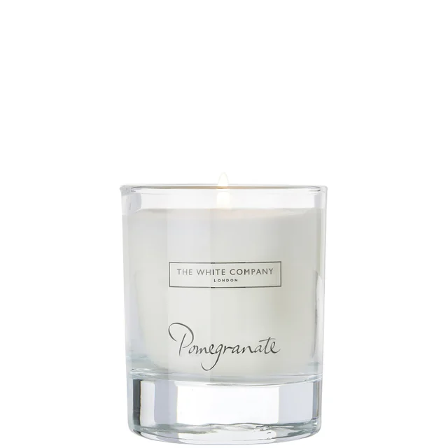 The White Company Pomegranate Signature Candle 140g