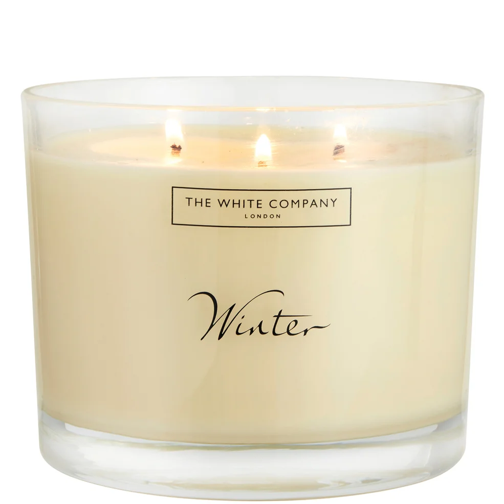 The White Company Winter Large Candle 770g Image 1