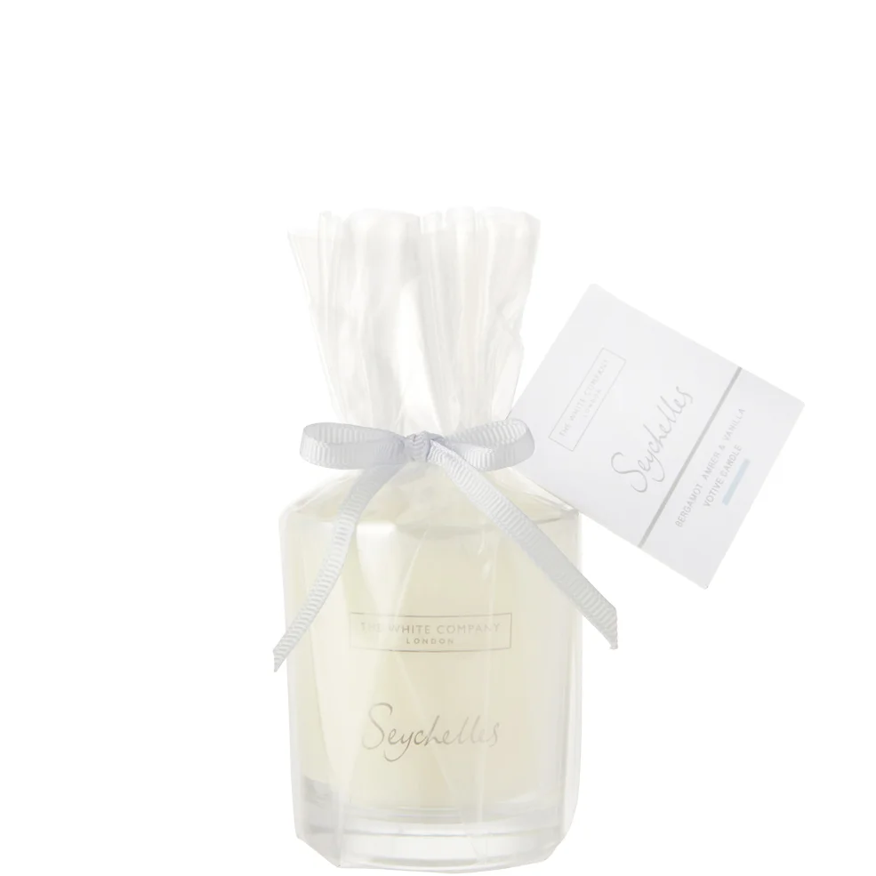 The White Company Seychelles Votive Candle 75g Image 1