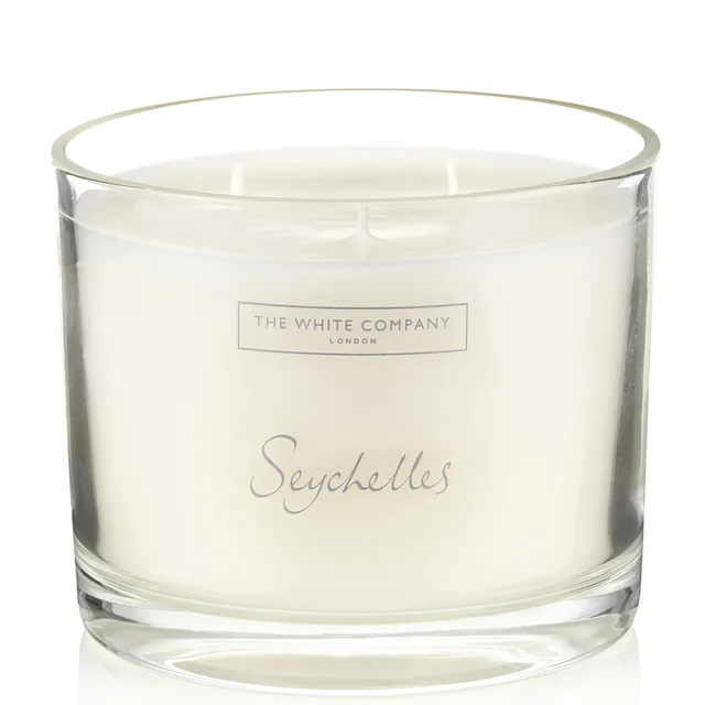 The White Company Seychelles Large Candle 770g