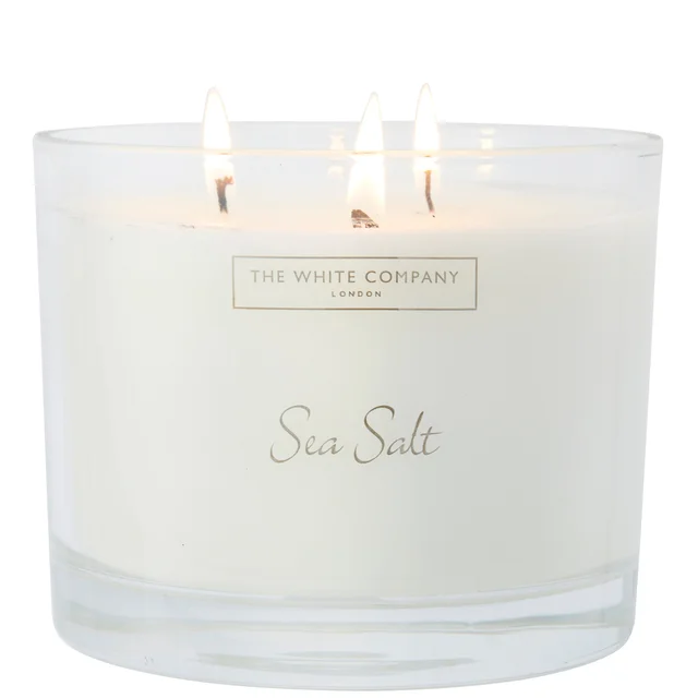 The White Company Sea Salt Large Candle 770g