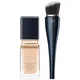Clé de Peau Beauté Radiant Fluid Foundation Natural O10 & Clé de Peau Beauté High Coverage Foundation Brush