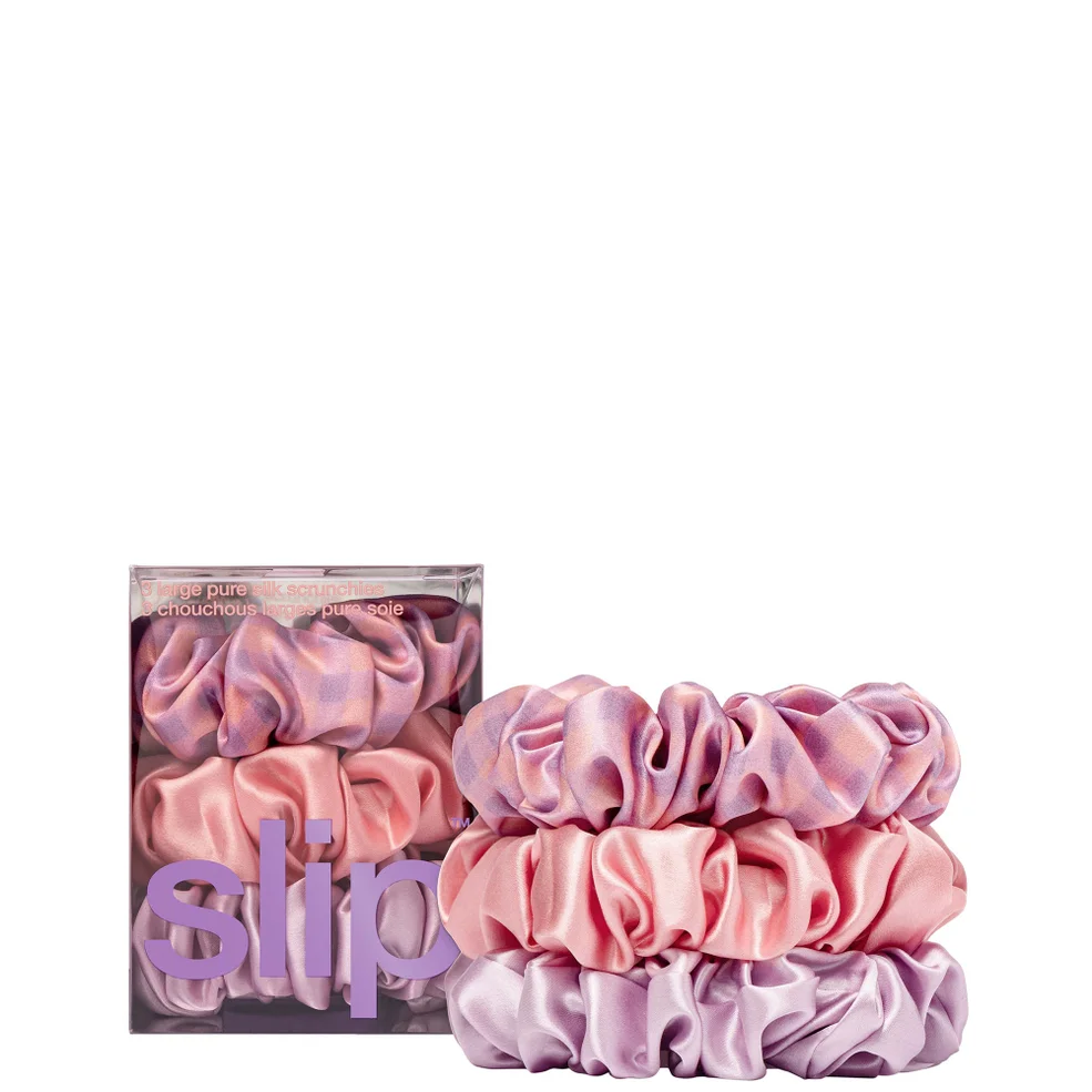 Slip Pure Silk Large Scrunchies - Belleflower Image 1