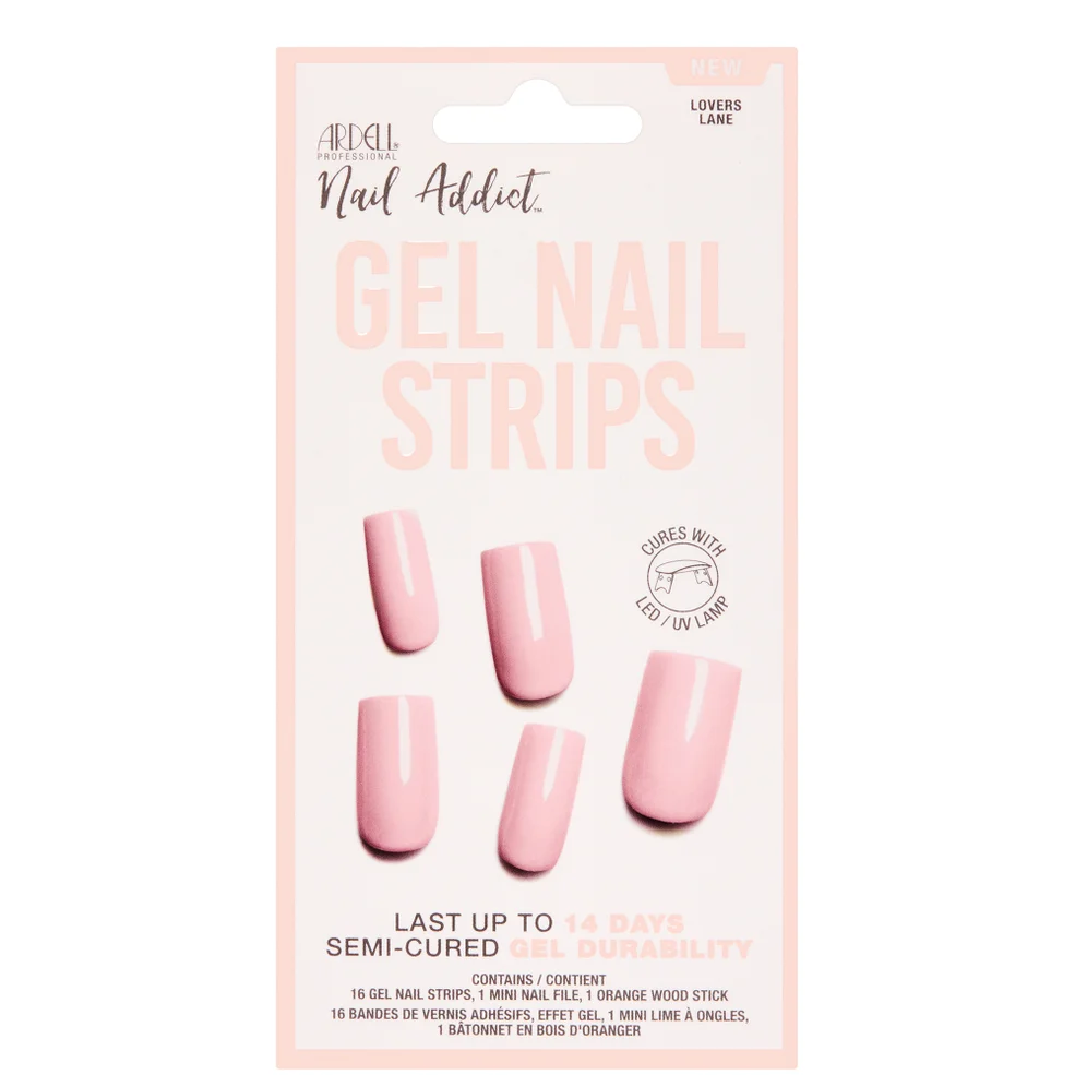 Ardell LED Gel Colour Nail Strips  - Lovers Lane Image 1