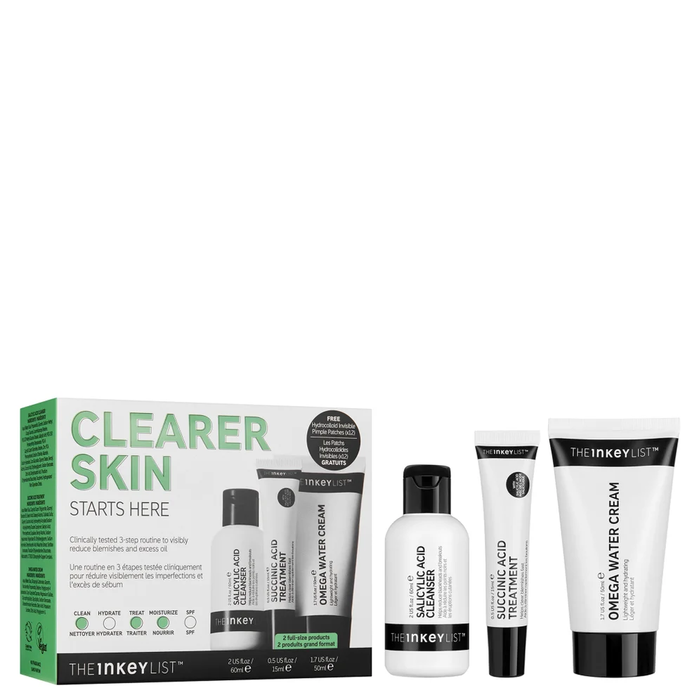 The Inkey List Clear Skin Kit Image 1